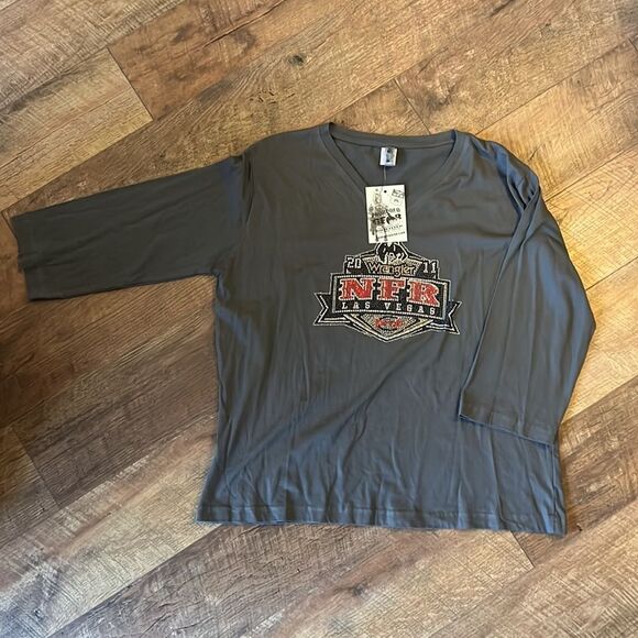 NFR LAS VEGAS RODEO LADIES XL WRANGLER SHIRT NWT🏷🤠 - Picture 7 of 10